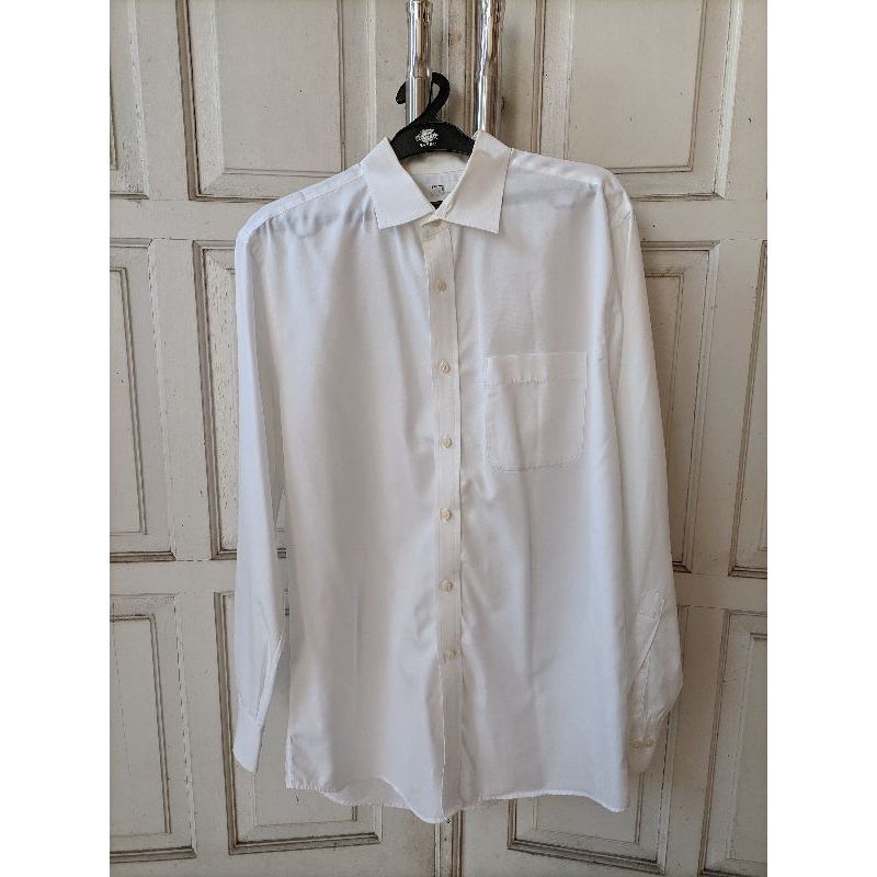 Kemeja Putih Basic Polos Uniqlo Size XL