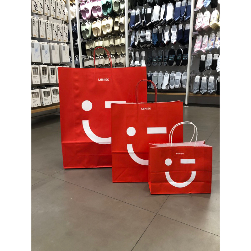 

Paper bag miniso terbaru || Paper bag miniso || Paper bag