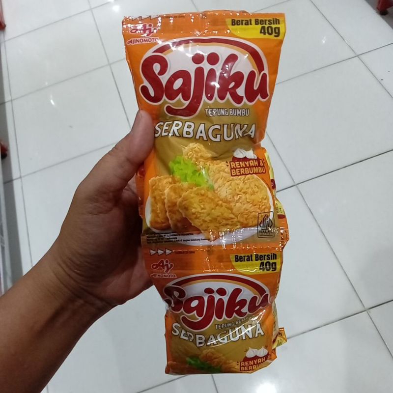 

Mahbubah - Sajiku 40 g @10pcs Tepung Bumbu Serbaguna