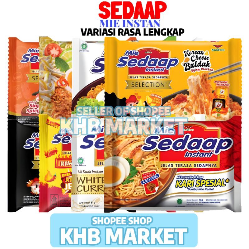 

Mie Sedaap Kuah Dan Goreng Variasi Lengkap