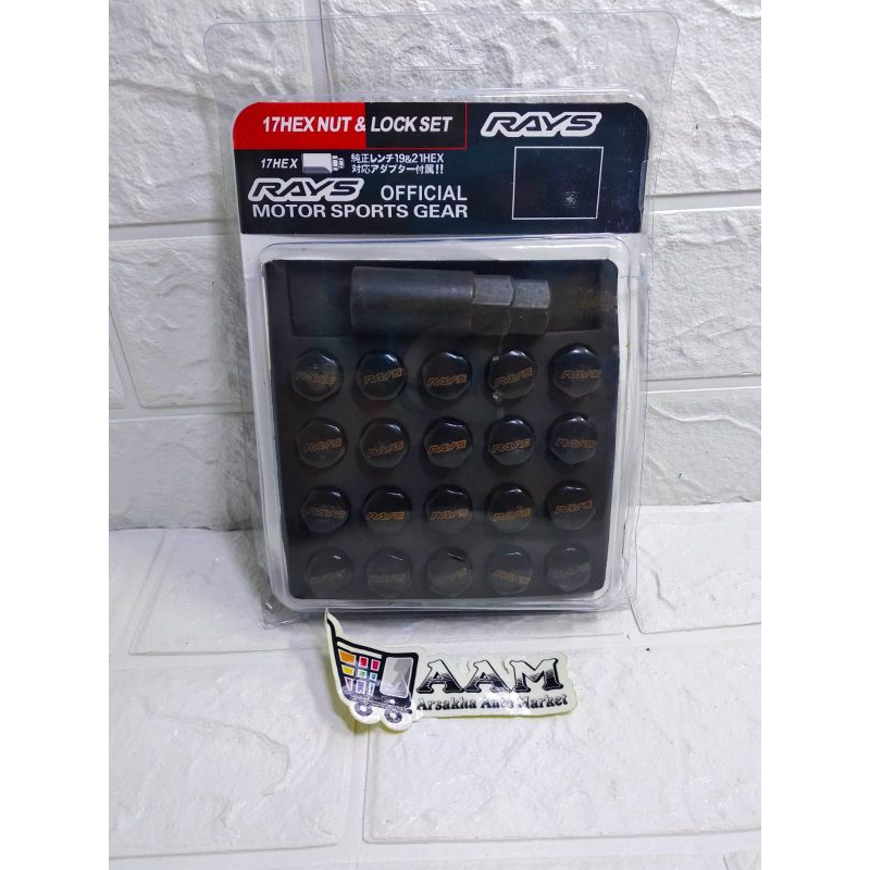 LUGNUT RAYS BAUT RODA MOBIL