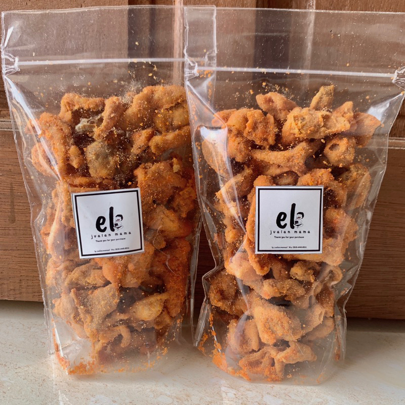 

KERIPIK KULIT AYAM BALADO CRISPY | 80GR