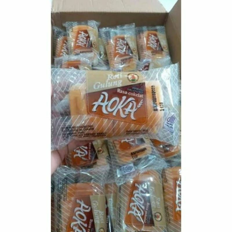 

ROTI GULUNG AOKA RASA COKELAT - 1 Pcs