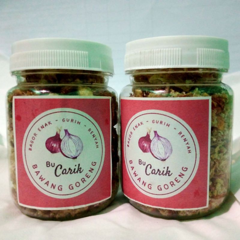 

BAWANG GORENG BU CARIK RENYAH KRIUK TAHAN LAMA