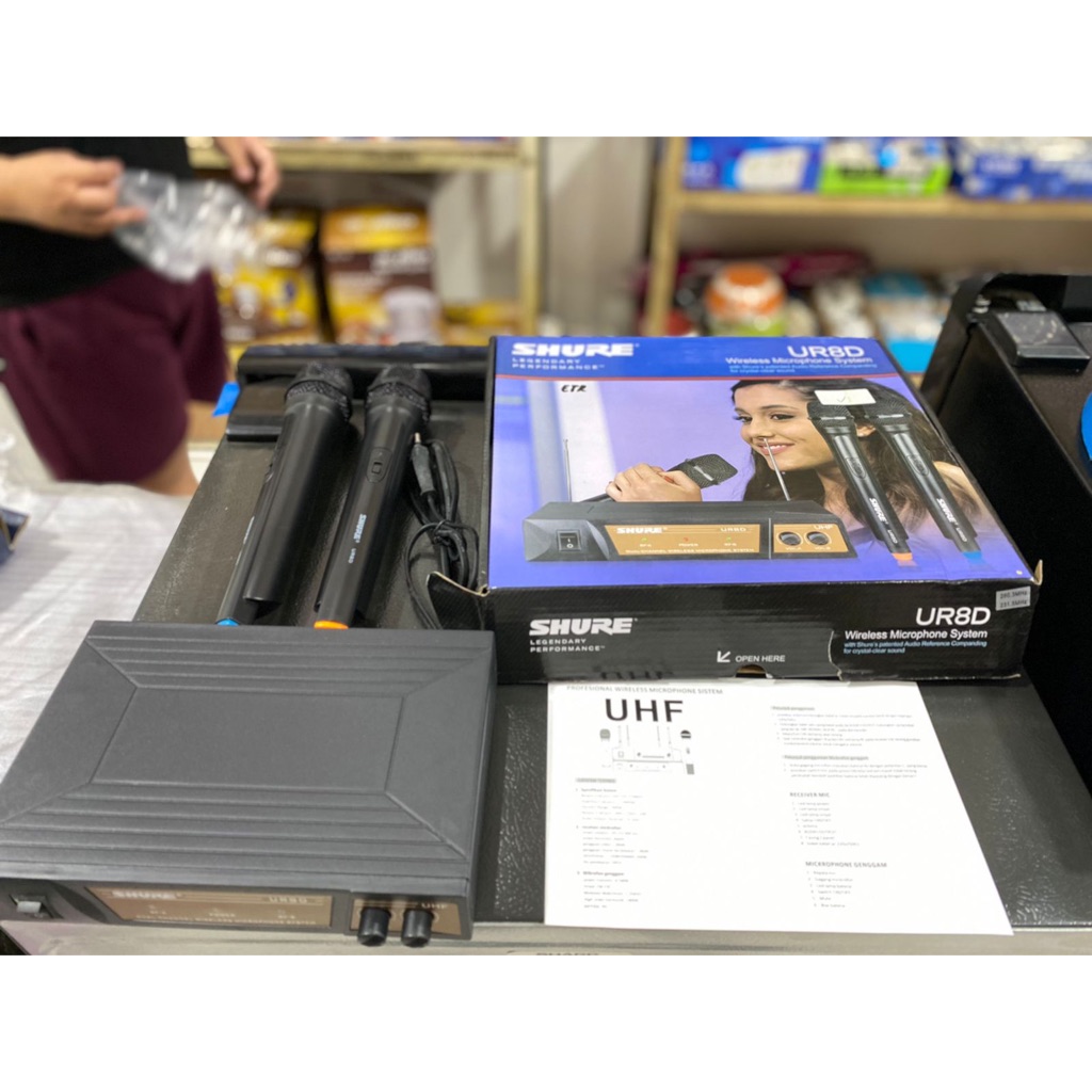 Shure Mic Wireless UR8D