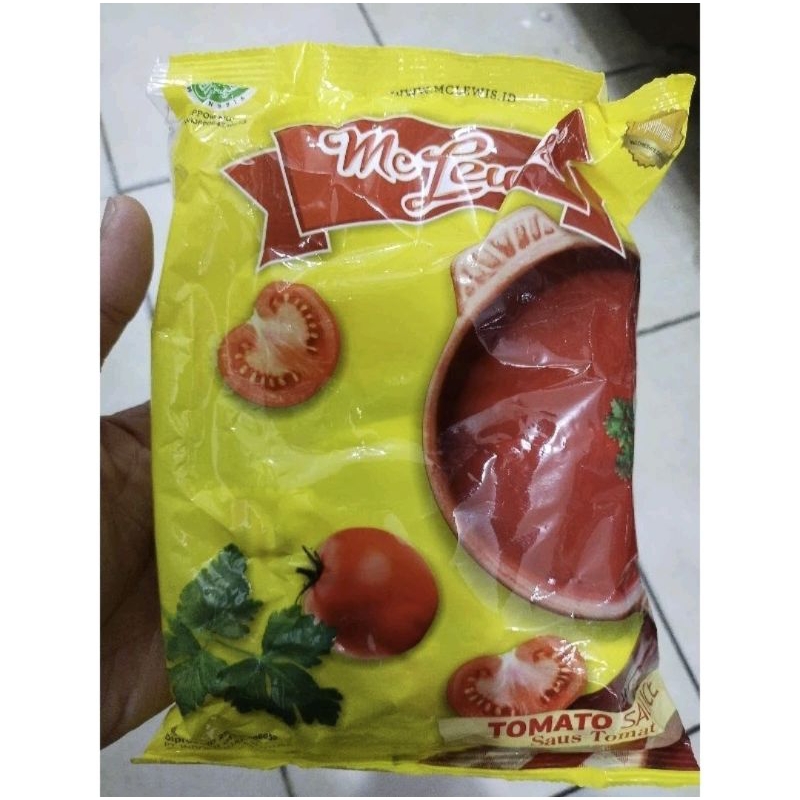 

Mc Lewis saus saos tomat sachet 25pcs x 9gr