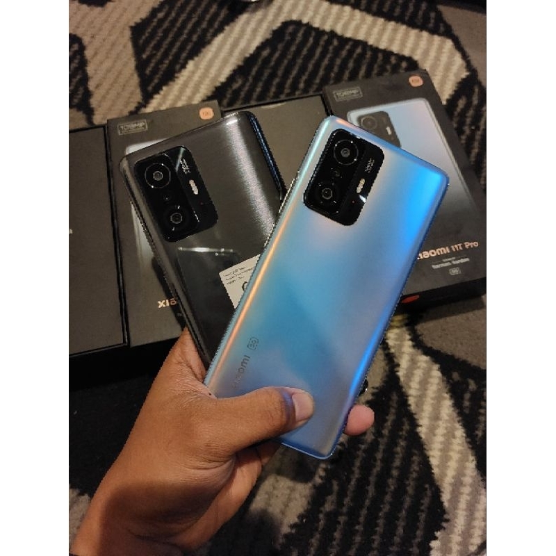 Handphone Hp Xiaomi Mi 11T Pro 8/256 Second Seken Bekas Murah