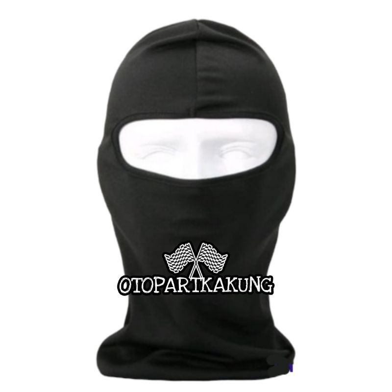 masker ninja masker motor baf full Masker Full Face Motor Helm Balaclava Ninja Polos Mask Hitam