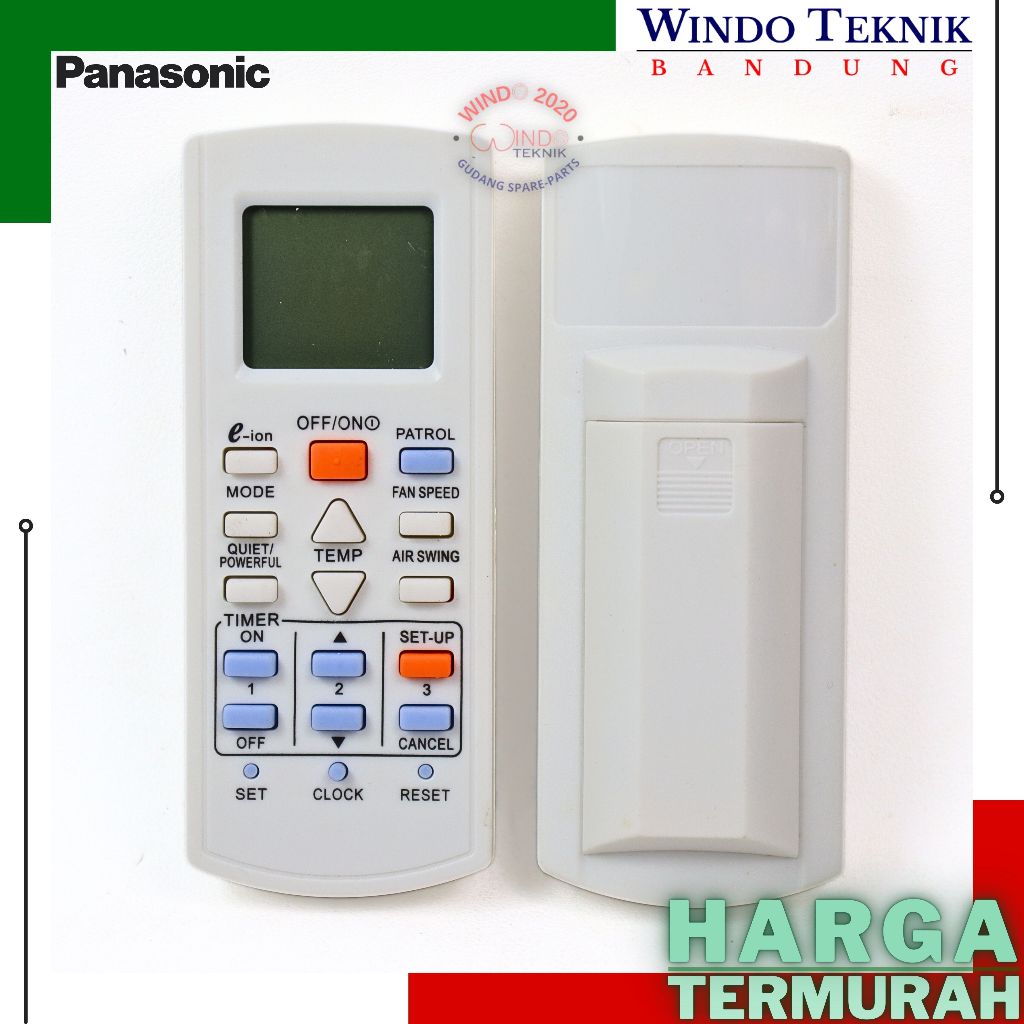 REMOTE AC PANASONIC | REMOTE PENDINGIN RUANGAN PANASONIC | INVERTER / NON INVERTER MULTI AC PANASONI