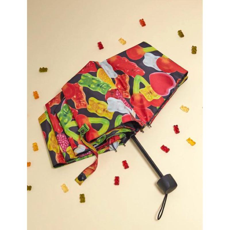 POMELO - HARIBO GRAPHIC PEINT UMBRELLA MULTI COLOR NEW WITH TAG