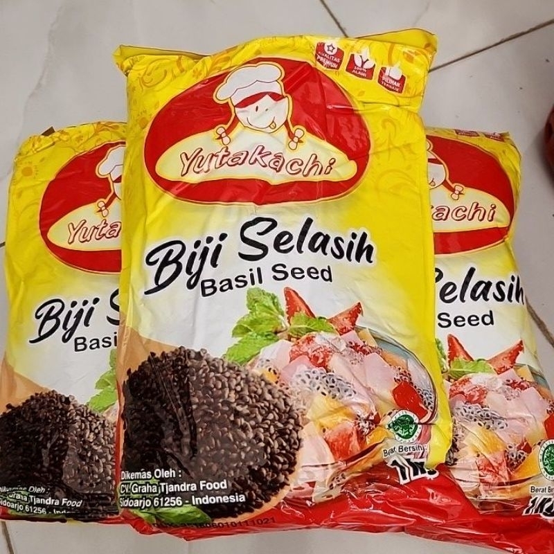 

Biji selasih merk yutakachi kemasan repack 50gr