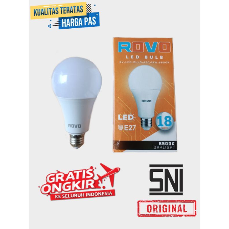 Lampu 18 watt ,ROVO