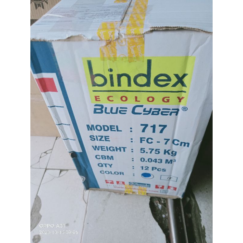 

ordner bindex folio 717 biru 7 cm per dus