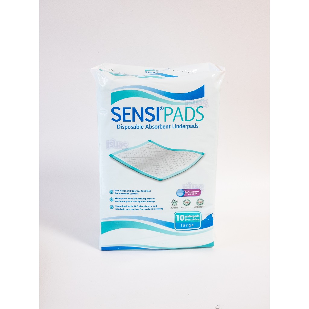 Underpad / Perlak Dewasa Uk 60x90 - Sensi Pads