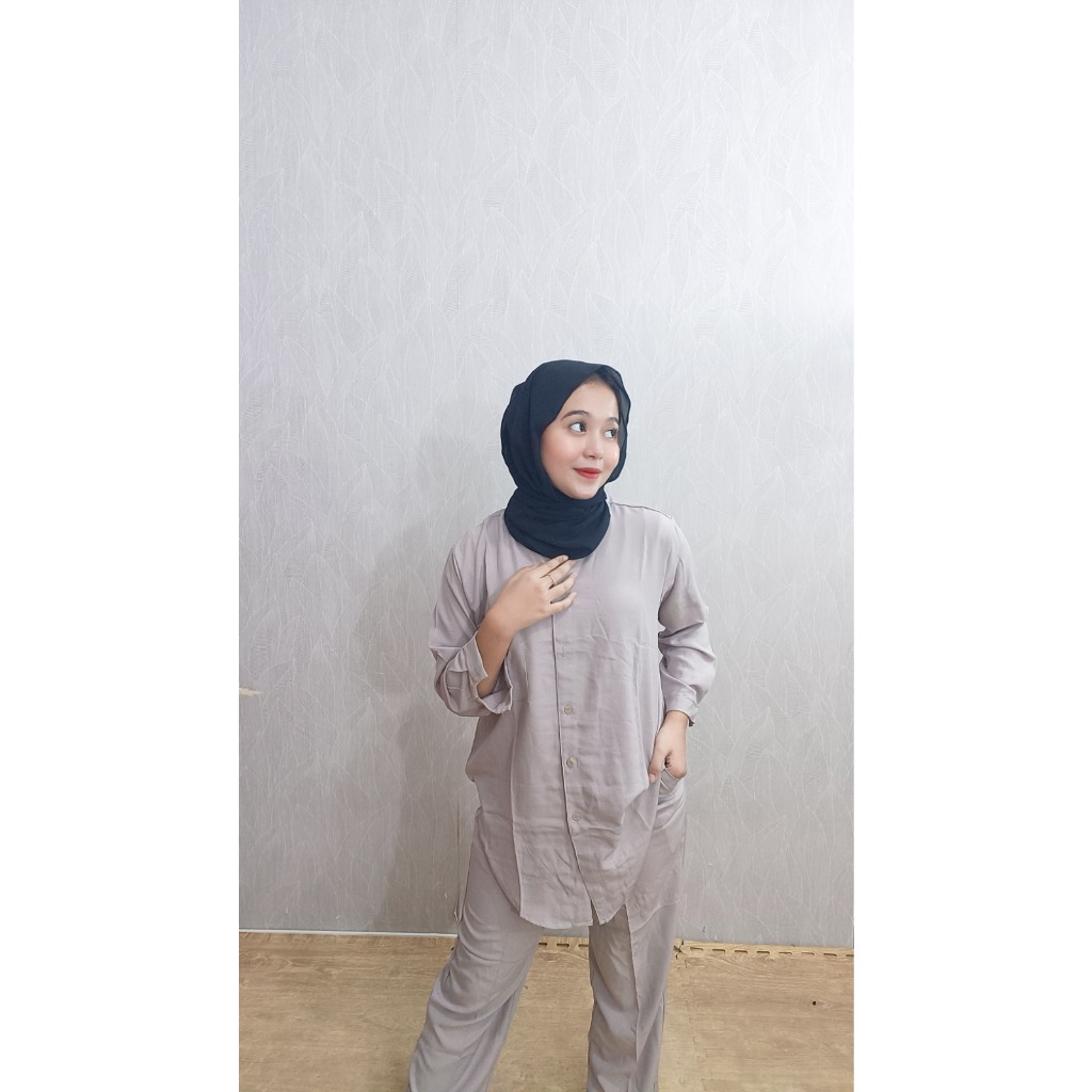 Setelan Wanita Shakila / One set Shakila Premium / Set Baju Muslim Shakila 089
