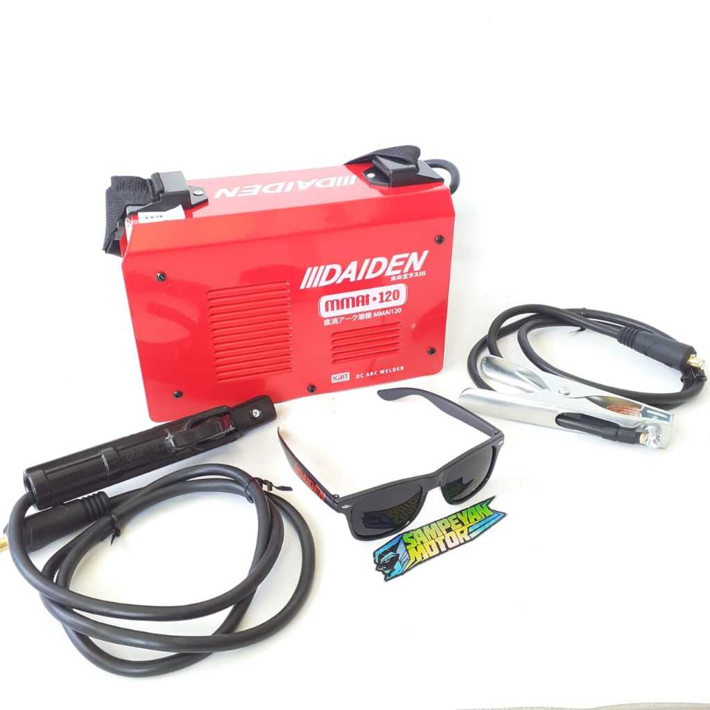 Mesin Las Listrik / Trafo Las Daiden IGBT MMAi 120 Inverter Welding Orisinil Daiden Hasil Pengelasan