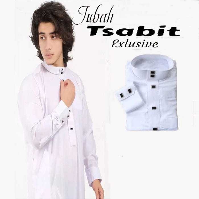 Jubah ARAB pria terbaru pakai manset tangan / jubah laki laki premium