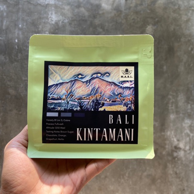 

Biki Kopi Arabika Bali Kintamani Arabica filter Roast Beans 200gr