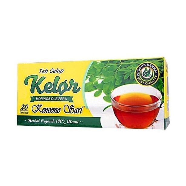 

Teh Celup Kelor Daun Moringa Murni Kencono Sari 100% Asli Atasi Kanker Diabetes ORIGINAL