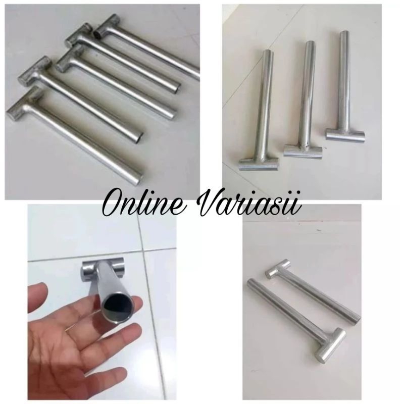 palu pemecah es batu / palu penghancur es batu full stainless