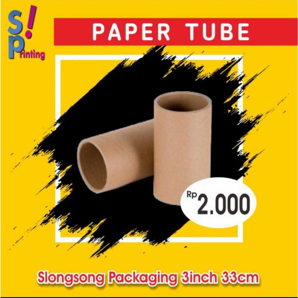 

selongsong packaging paper tube 3inch 33cm