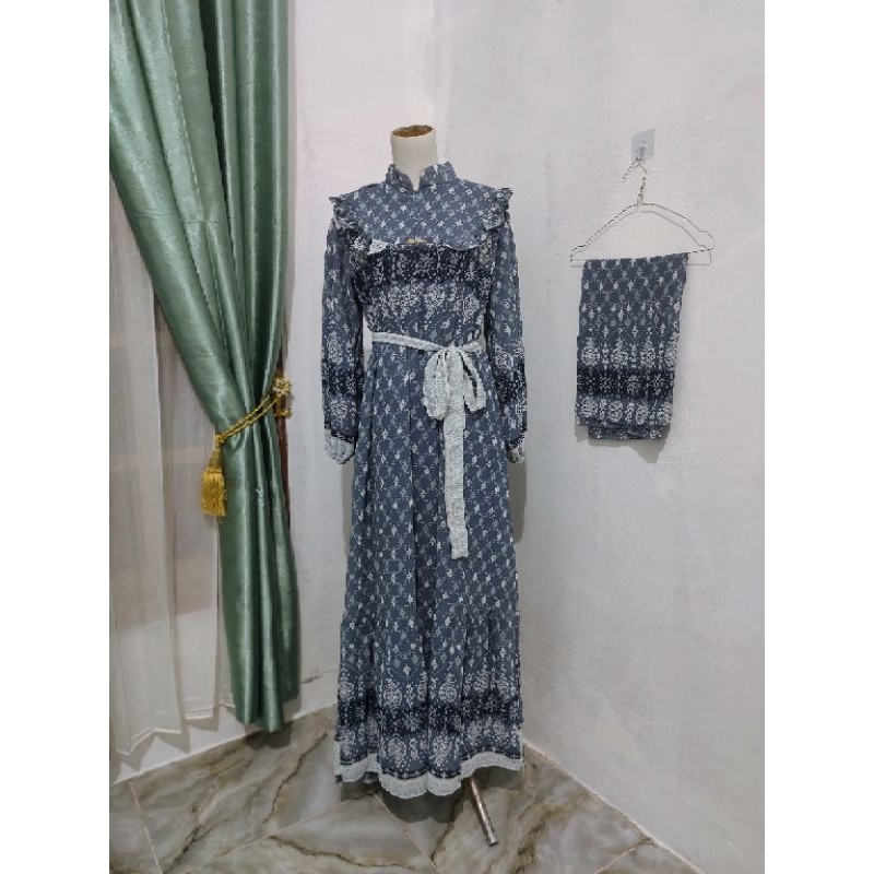 matilda gamis premium set hijab