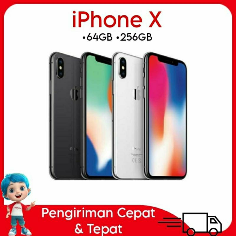 iPhone X, iPhone Xs Bekas fullset mulus 100% original