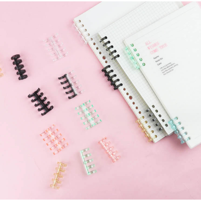 

DIY Creative 5 Holes Ring Binding Binder 360 Derajat