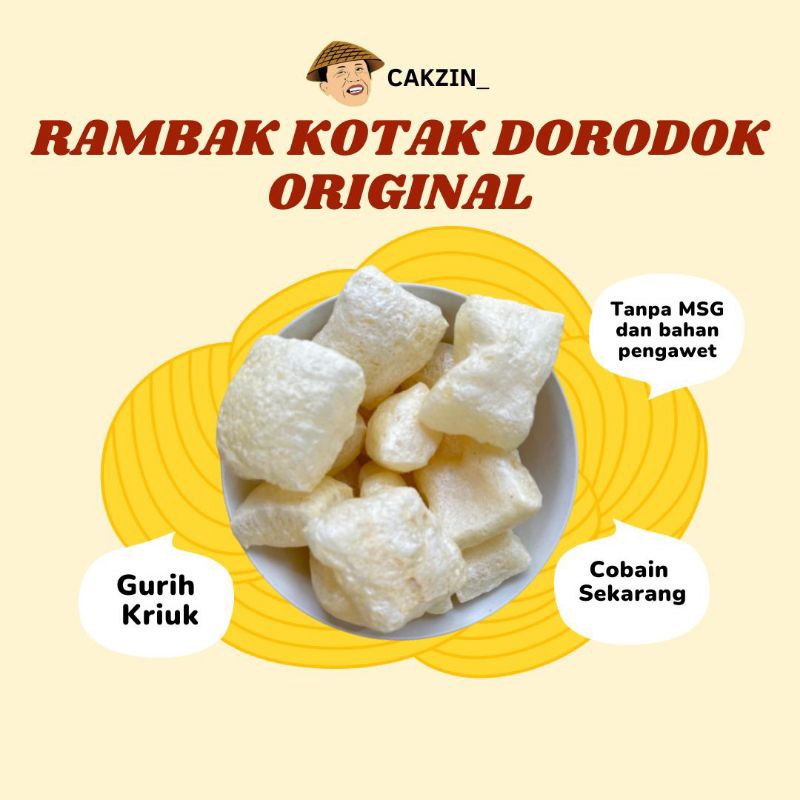 

RAMBAK KOTAK DORODOK ORIGINAL 100 Gr