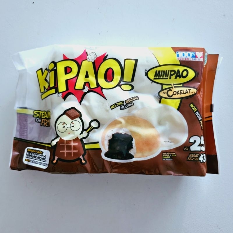 

KIPAO minipao rasa coklat 25s 430gr