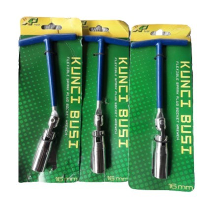 XP-TOOL/GRIP ON Kunci Sok Busi Flexible T 21 M - 16 M