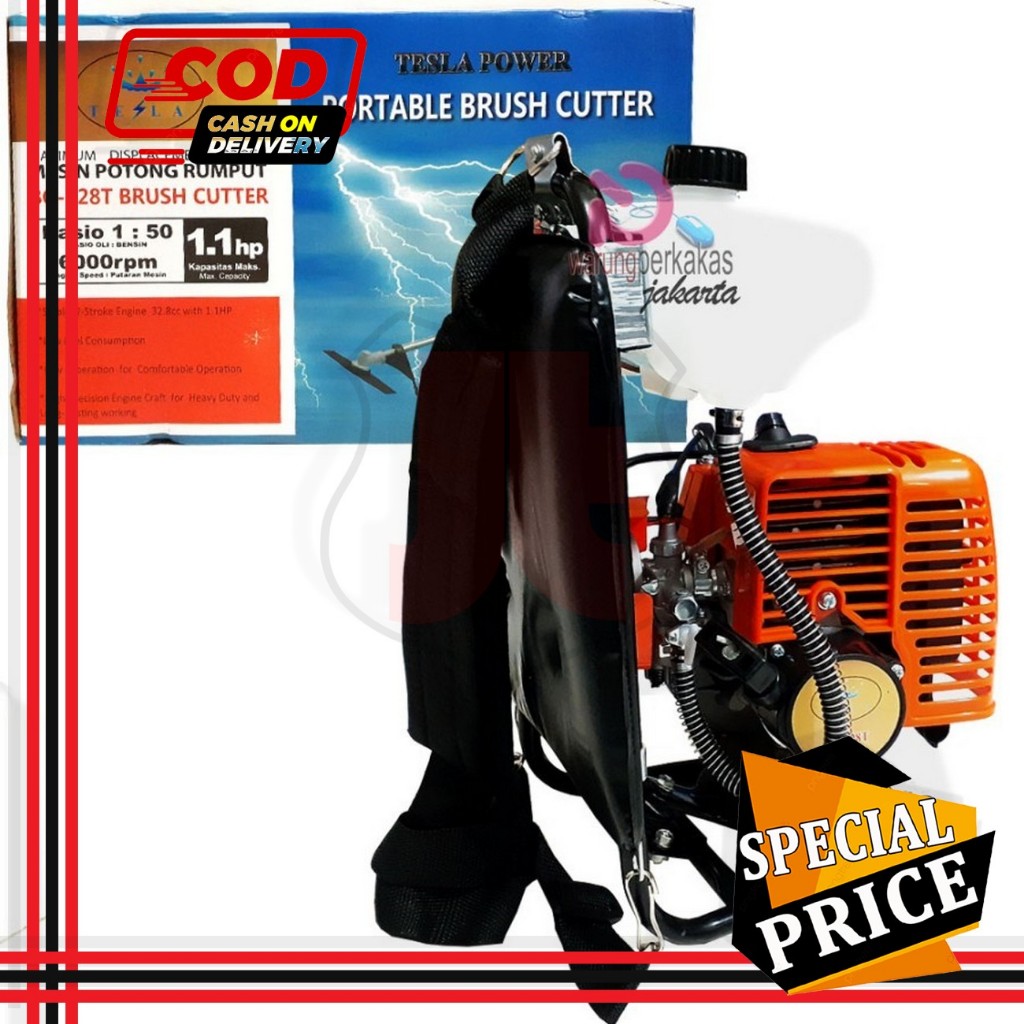 Tesla Mesin Potong Rumput 2 Tak BG328