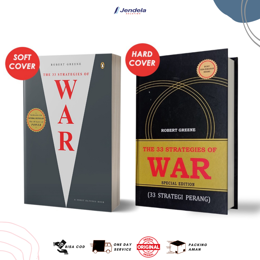 Buku 33 Strategies of War Robert Green - 33 Strategi Perang