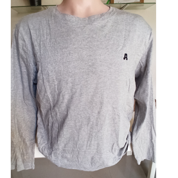 Long sleeve katun AKIII CLASICS second Original LD 110cm Pjg 73cm Size L mulus
