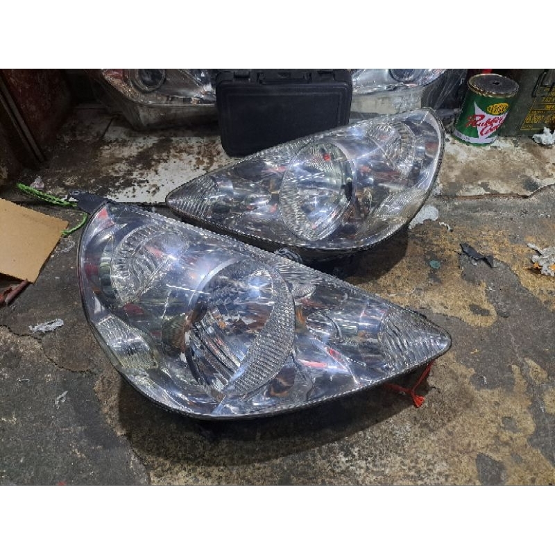Headlamp lamou depan mobil honda jazz gd3