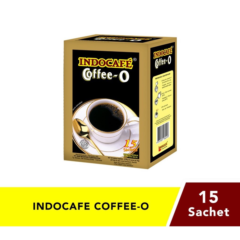 

Indocafe Coffee-O (15 sachet)