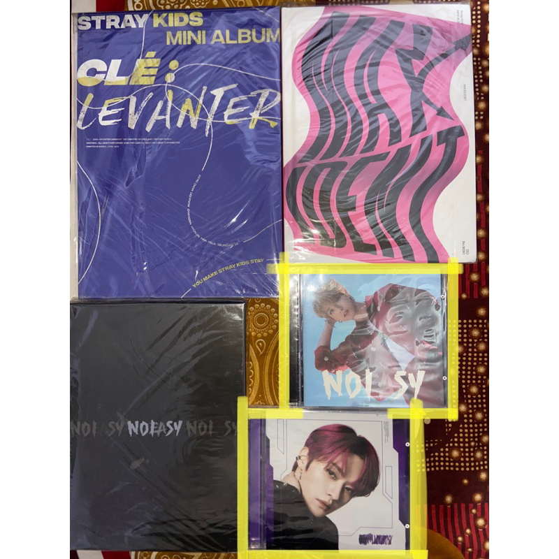 [FREE POSTER OFFICIAL SKZ] Stray kids album only laventer page han maxident noeasy limited jewel han