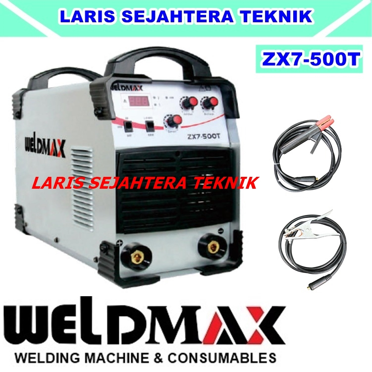 Mesin Las Weldmax ZX7-500T Trafo Las Listrik Inverter Weldmax ZX7 500 T