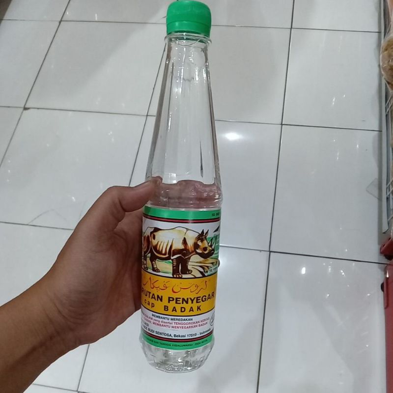 

Mahbubah - Cap Badak 500 ml Larutan Penyegar Botol