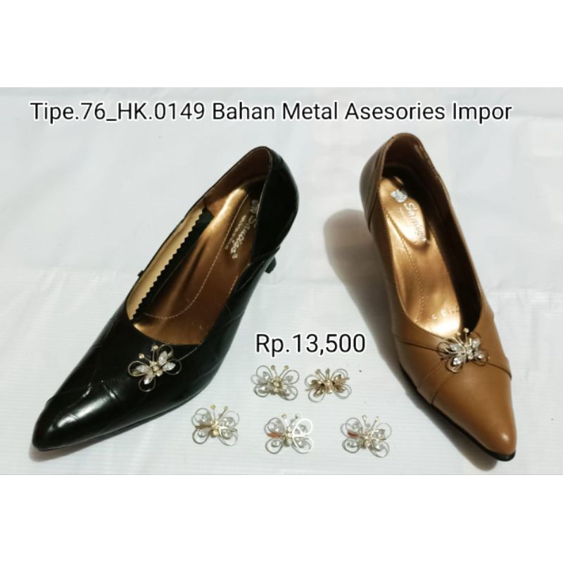 Aksesoris Sepatu Selop Wanita Fashion Minimal Order 20 pcs 76_HK.0149