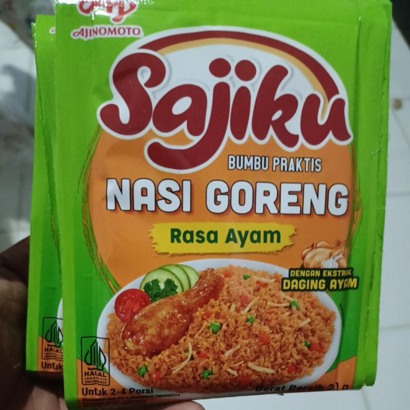 

Sajiku Nasi Goreng Rasa Ayam Sachet