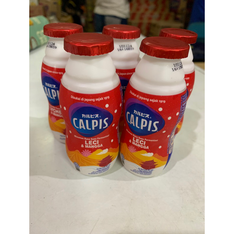 

MINUMAN CALPIS 85ml DAPET 5pcs