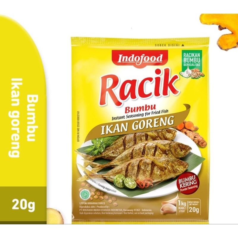 

Bumbu racik Indofood Ikan goreng 10sachet