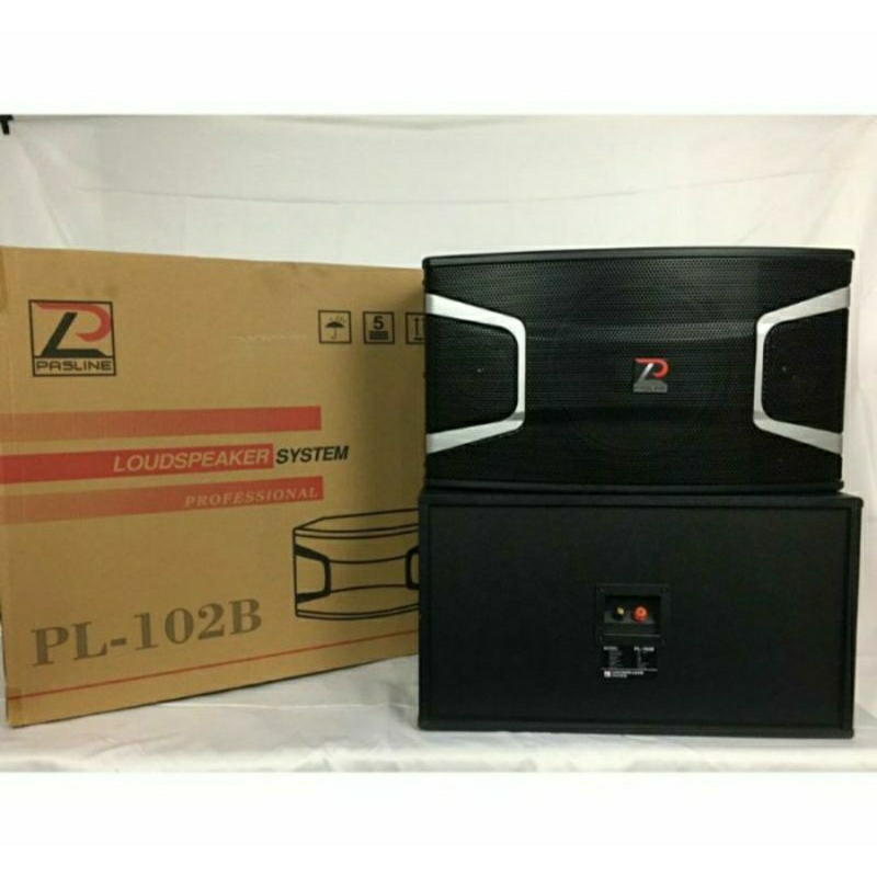 Speaker pasif Pasline 102B speaker karoeke 10 inch(sepasang)