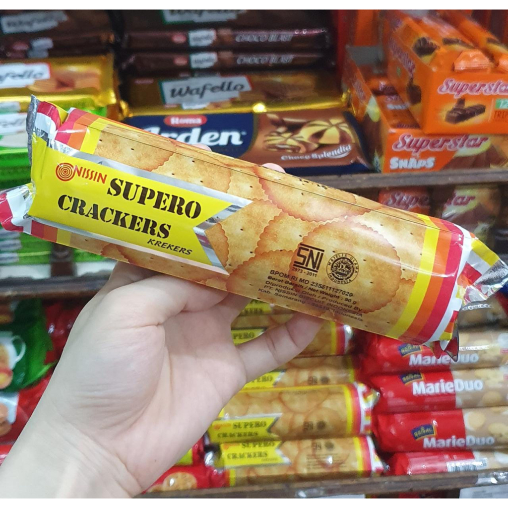 

BISKUIT KREKERS NISSIN SUPERO CRACKERS 90g