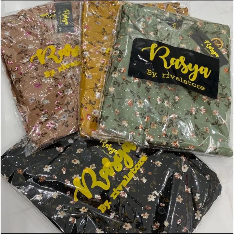 TERBARU ONESET BOTEGA MOTIF BUNGA / SETELAN WANITA RAYON TWIL PREMIUM