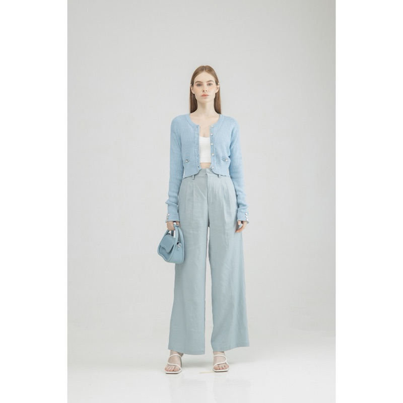 Oudre Jiwon Top Blue