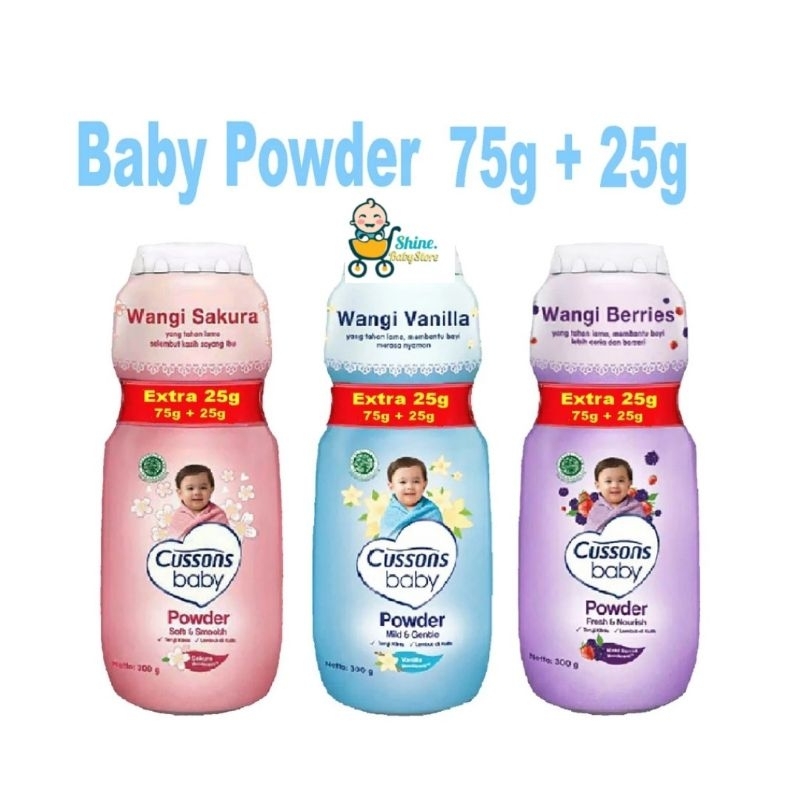 CUSSONS Baby Powder 75+25gr