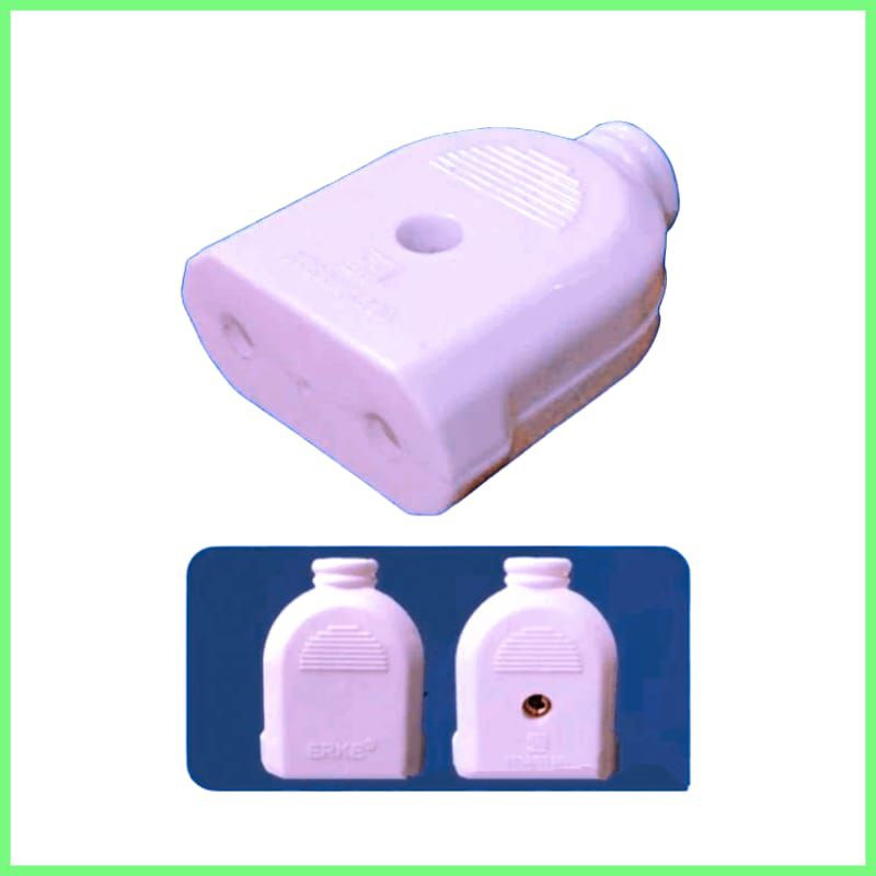 Kontra Steker Gepeng ERKE Kontra Mini Cip ERKE ST 380 SNI Putih