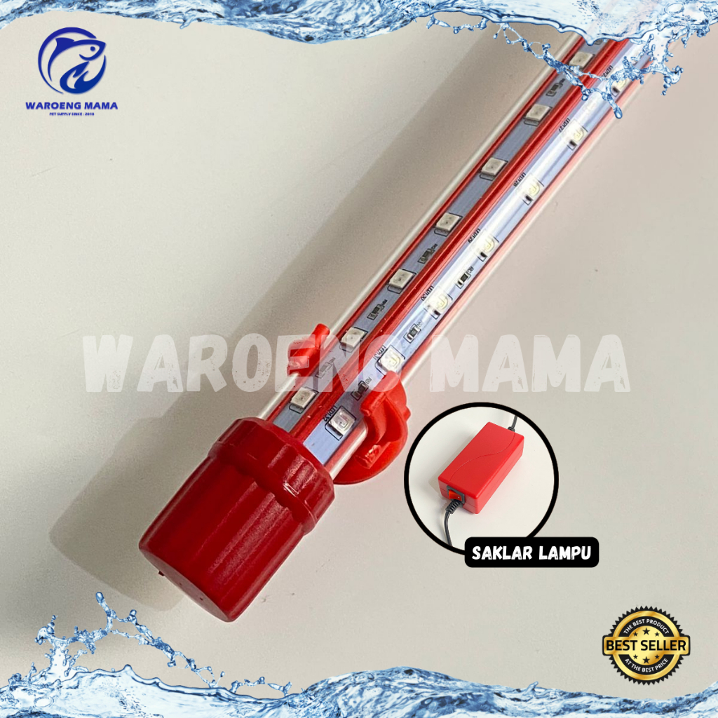 Lampu LED Tanning Recent Arowana Booster Red View Plus PRO 1000 Premium